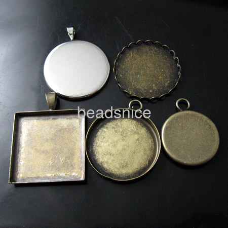 Brass pendant,Nickel-Free,Lead-Safe,